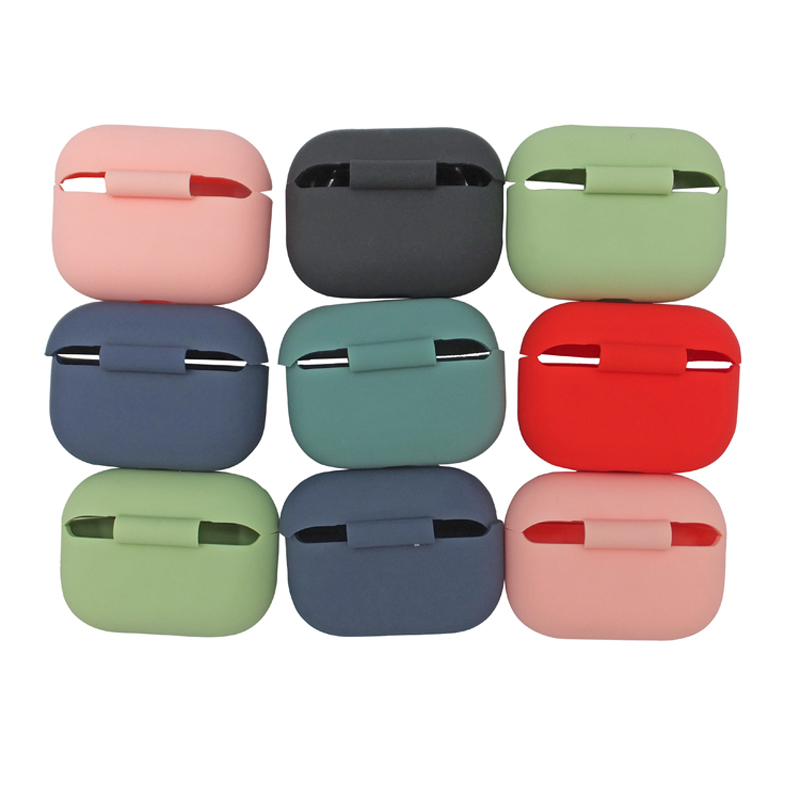 Nieuw ontwerp Waterdichte draadloze oortelefoon Case voor Airpods Silicone Case oortelefoons